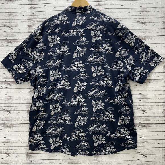 Tailor Vintage Connecticut Originals Button Up Hawaiian Stretch Shirt Men's 2XL - Picture 2 of 6